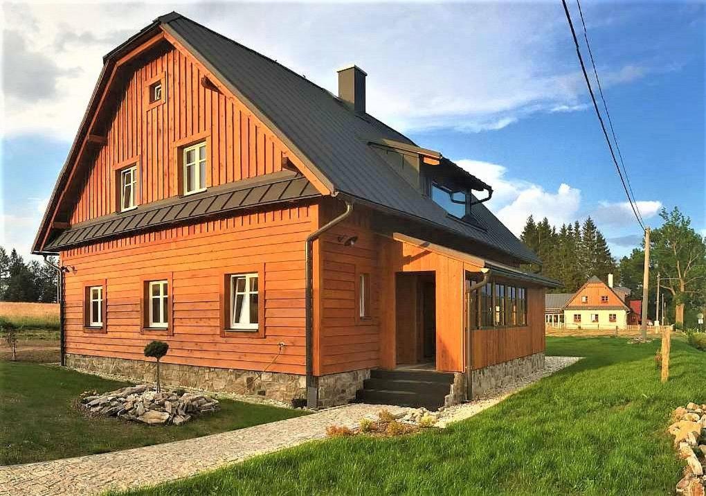 Horsky Apartman Vyhlidka Rejviz Злате-Гори Экстерьер фото