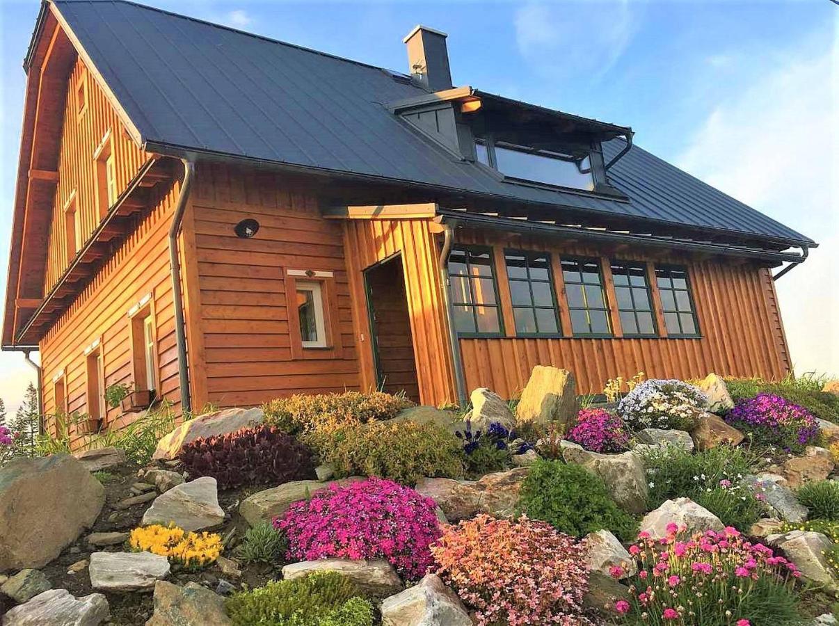 Horsky Apartman Vyhlidka Rejviz Злате-Гори Экстерьер фото