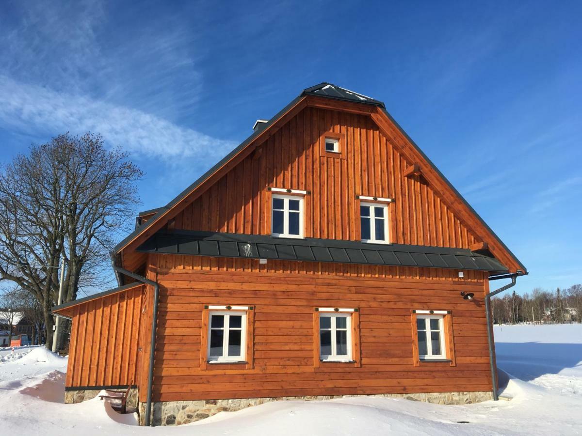 Horsky Apartman Vyhlidka Rejviz Злате-Гори Экстерьер фото